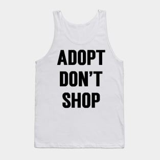 Adopt Don't Shop v2 Tank Top